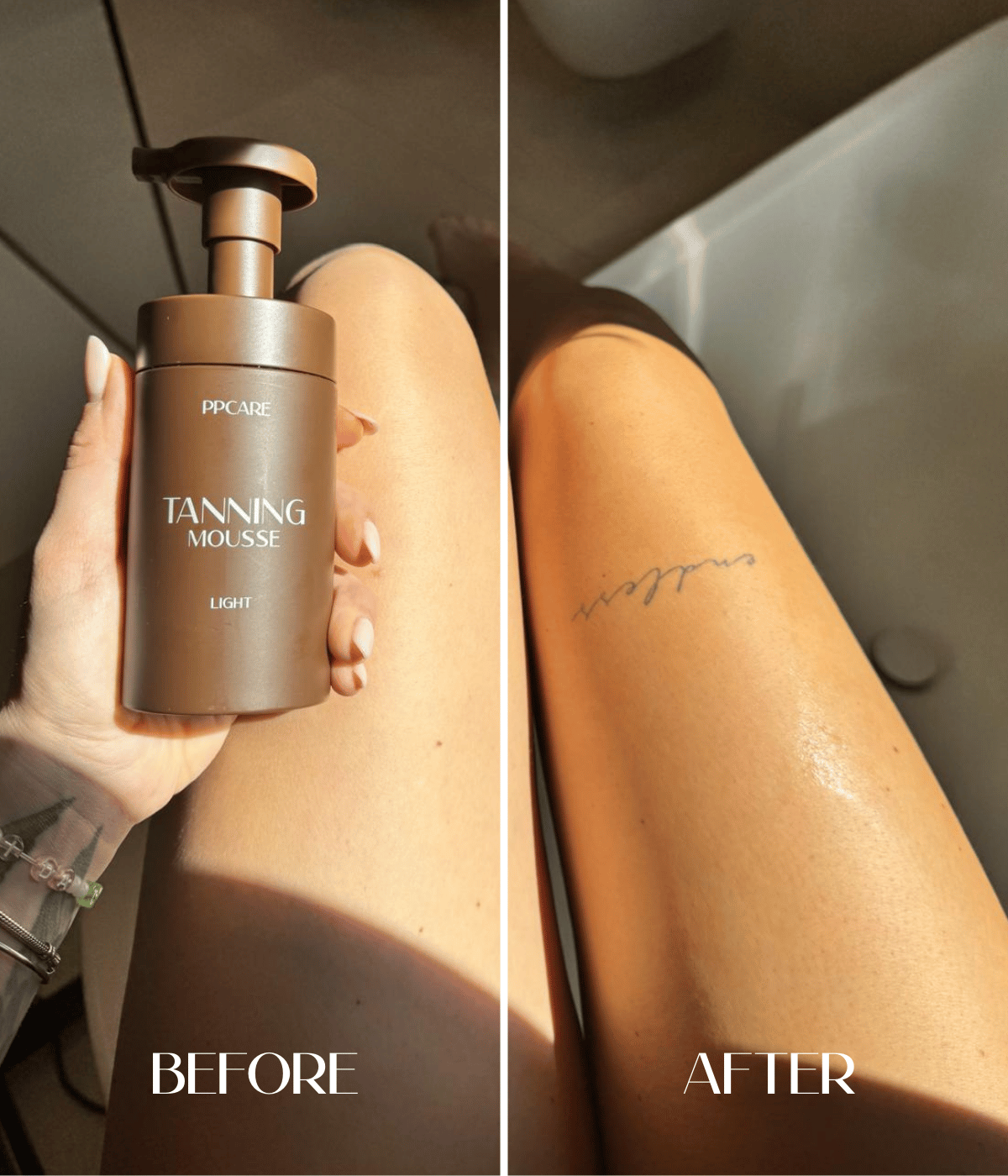 Prej in potem Swy Care tanning moussa,za naravni in enakomerni ten