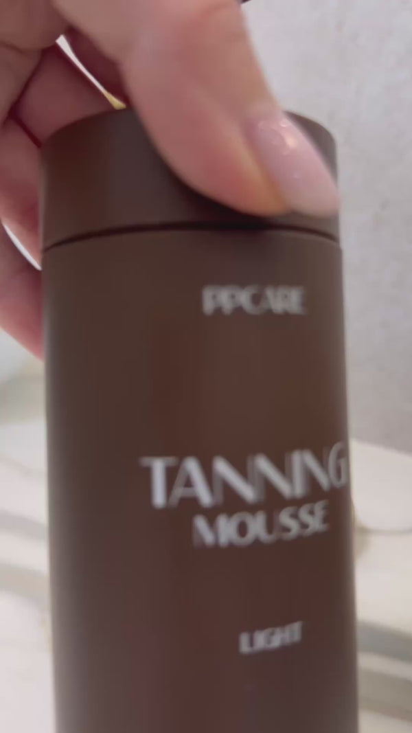 Nanos Tanning Moussa v light odtenku za naravni zagoreli videz