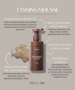 Glavne značilnosti samoporjavitvene kreme Swy Care